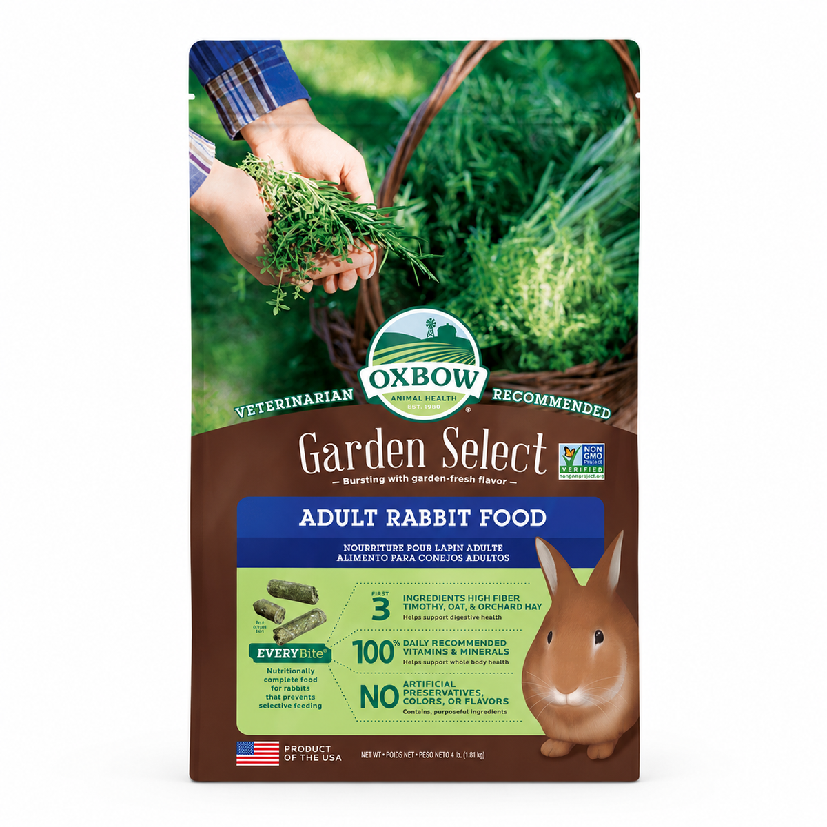 Oxbow Garden Select Adult Rabbit Food