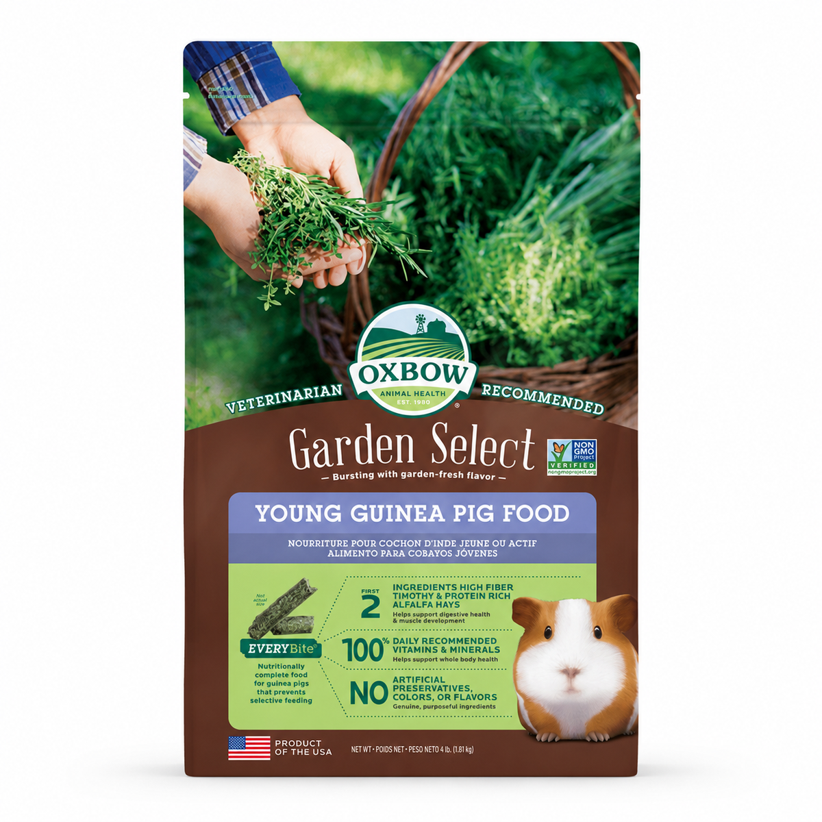Oxbow Garden Select Young Guinea Pig Food